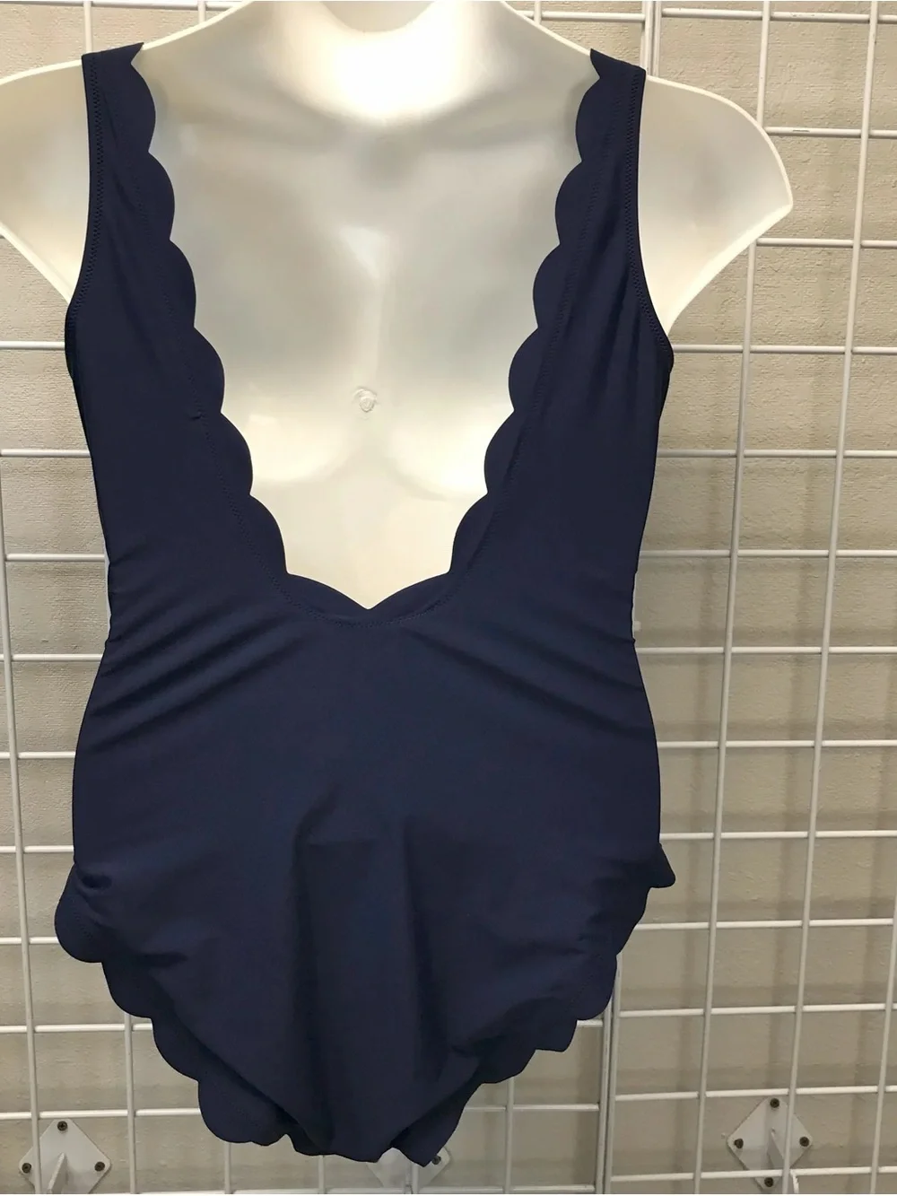J. Crew crew scalloped
